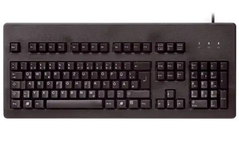 Cherry G80-3000LSCDE-2 čierna / Kancelárska klávesnica / drôtová / USB / DE layout