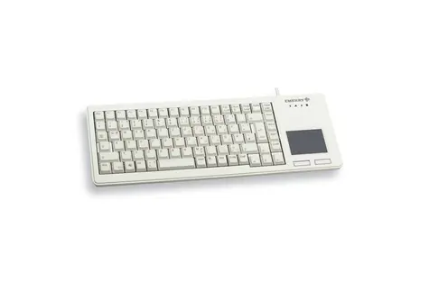 Cherry G84-5500LUMEU-0 šedá / Klávesnica s touchpadom / drôtová / USB / US layout 