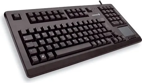 CHERRY G80-11900LUMDE-2 čierna / Klávesnica s touchpadom / drôtová / USB / DE layout