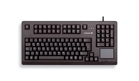 CHERRY G80-11900LUMEU-2 čierna / Klávesnica s touchpadom / drôtová / USB / US layout
