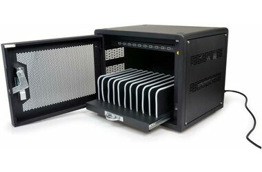 PORT CONNECT 901950 CHARGING CABINET čierna / Nabíjacia skriňa pre 10 zariadení
