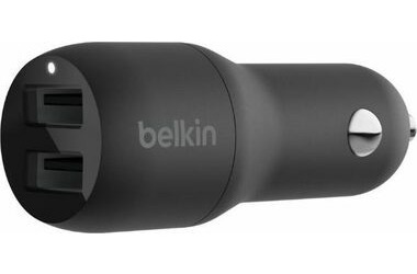 BELKIN CCB001btBK dual car cahrge čierna / nabíjačka do auta USB / 24W