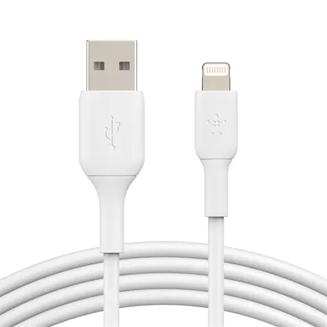 BELKIN CAA001bt2MWH kábel USB-A na Lighting biela / 2m