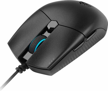 Corsair Katar PRO čierna / Optická herná myš / 12400 DPI / 6 tlačidiel / RGB LED podsvietenie / USB