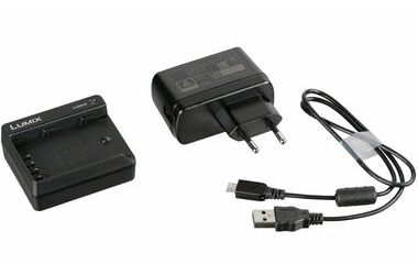 Panasonic DMW-BTC13E Externá USB nabíjačka čierna / pre Lumix DC-GH5s