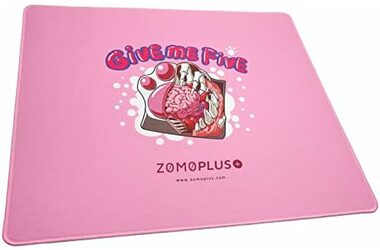 ZOMOPLUS Give Me Five ružová / herná podložka pod myš / 500 x 420 x 3mm