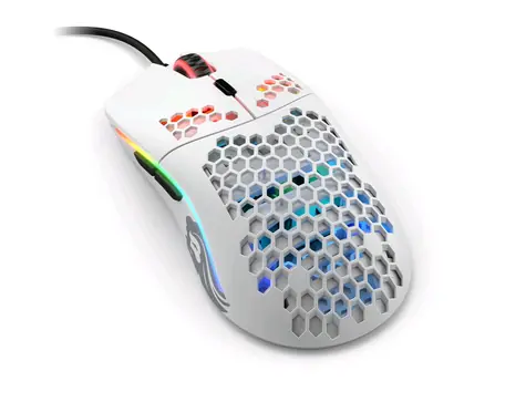 Glorious Model O-matná biela / herná myš / 12000 DPI / 6 programovateľných tlačidiel / RGB