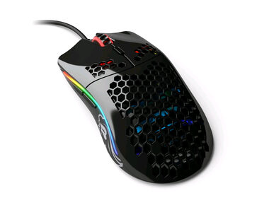Glorious Model O lesklá čierna / herná myš / 12000 DPI / 6 programovateľných tlačidiel / RGB