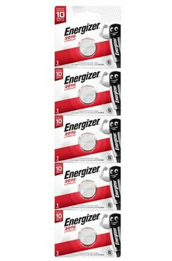 Energizer Lítiová gombíková batéria CR2016 / 5ks