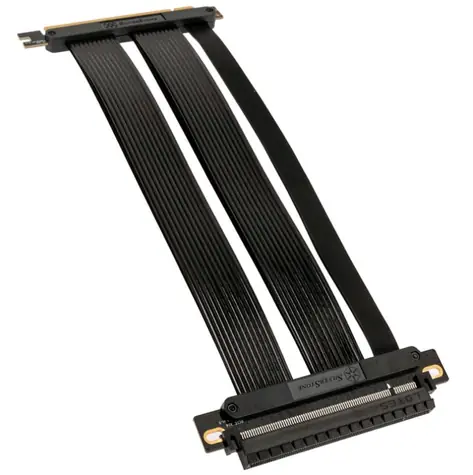 Silverstone SST-RC05-220 PCIe 4.0x16 Riser kábel 22cm čierna