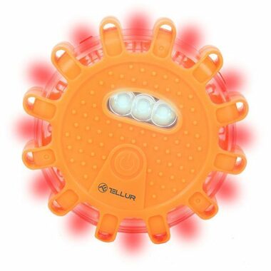 TELLUR Signalizačné LED svetlo / 3x AAA / Magnetické