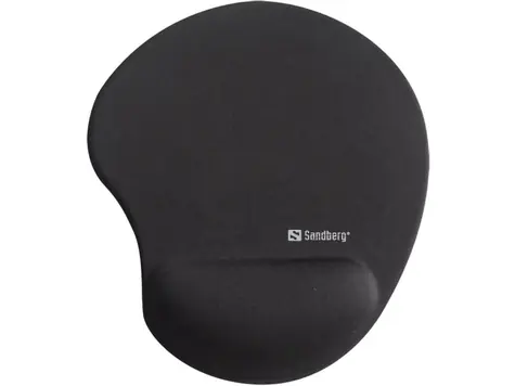 Sandberg Gél Mousepad Wrist Rest BULK čierna / ergonomická podložka s opierkou zápästia 