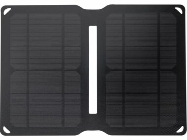 Sandberg Solar Charger 10W 2xUSB čierna / Solárna nabíjačka / 2xUSB / 10 W