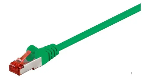 MicroConnect CAT6 F/UTP 1.5m zelená / PVC