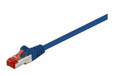 MicroConnect CAT6 F/UTP 1.5m modrá / PVC