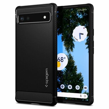 Spigen Rugged Armor ochranný kryt pre Google Pixel 6a čierna