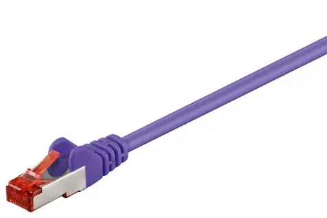 MicroConnect CAT6 F/UTP 2m fialová / PVC