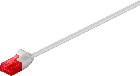 MicroConnect CAT6 U/UTP SLIM 1m šedá / PVC