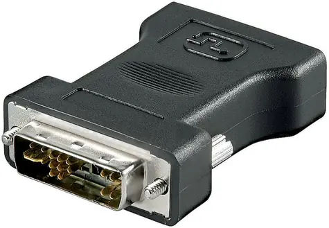 MicroConnect Analog adaptér DVI-A (M) - VGA (F) čierna