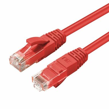 MicroConnect CAT6 U/UTP 2m červená / LSZH