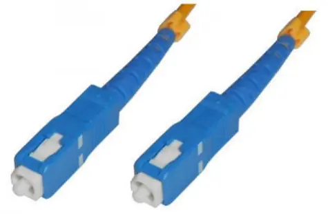 MicroConnect Optical Fibre Cable SC/SC Singlemode simplex OS2 2m žltá