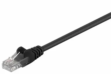 MicroConnect CAT5e U/UTP 5m čierna / PVC