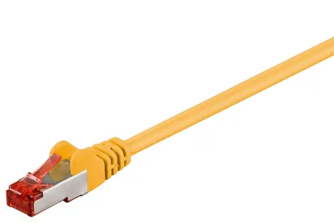 MicroConnect CAT6 F/UTP 10m žltá / PVC