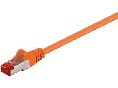 MicroConnect CAT6 F/UTP 10m oranžová / PVC