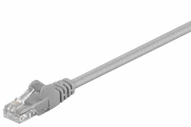 MicroConnect CAT5e U/UTP 5m šedá / PVC