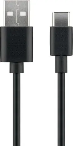 MicroConnect kábel USB C (M) - USB2.0 A (M) 2m čierna / 480Mbit/s