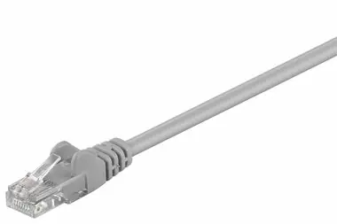MicroConnect CAT5e F/UTP 5m šedá / PVC