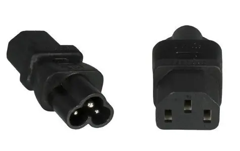 MicroConnect Power Adapter C6 - C13 čierna