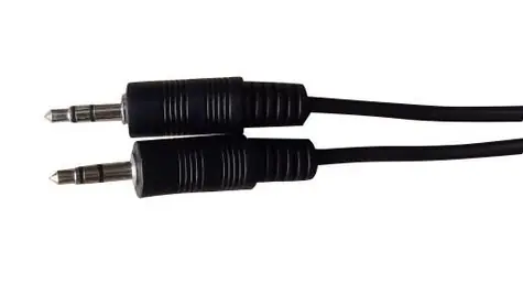 MicroConnect Slim audio kábel 3-pin Jack 3.5mm - Jack 3.5mm 10m čierna