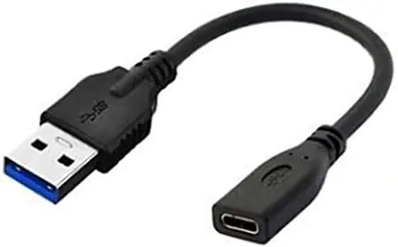 MicroConnect adaptér USB-C (F) - USB3.0 A (M) 0.2m čierna 