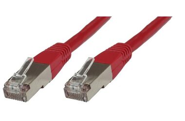 MicroConnect CAT6 F/UTP 15m červená / PVC