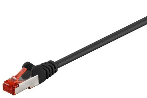MicroConnect CAT6 F/UTP 7m čierna / LSZH