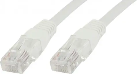 MicroConnect CAT6 U/UTP VALUEPACK 0.5m biela / PVC / 10ks 