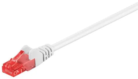 MicroConnect CAT6 U/UTP 20m biela / PVC