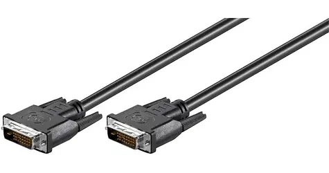 MicroConnect Kábel DVI-D (24+1) Dual Link 3M čierna