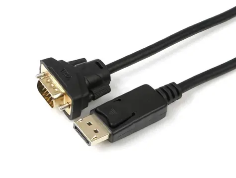 MicroConnect Kábel DisplayPort 1.2 (M) - VGA (M) 2m čierna