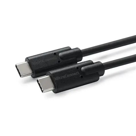 MicroConnect kábel USB-C 3.2 Gen2 MM 2m čierna / 10000Mbit/s