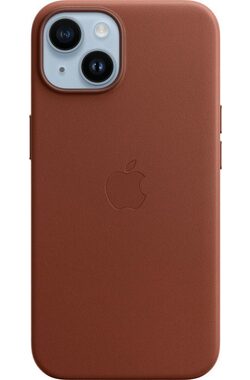 Apple kožený kryt s MagSafe pre iPhone 14 tehlovo hnedá