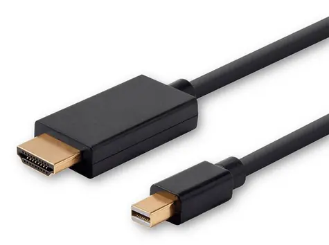 MicroConnect kábel Mini DisplayPort 1.2 (M) - HDMI (M) 2m čierna / 4K