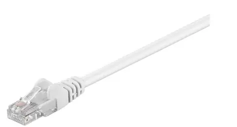 MicroConnect CAT5e U/UTP VALUEPACK 5m biela / PVC / 10ks