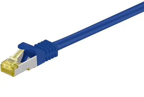 MicroConnect CAT7 S/FTP Patch Cord 20m modrá / LSZH