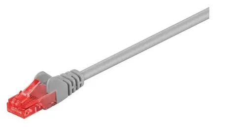 MicroConnect CAT6 U/UTP VALUEPACK 10m šedá / PVC / 10ks 