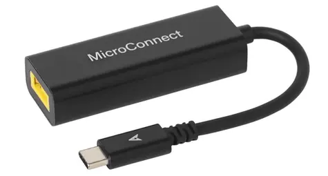 MicroConnect adaptér USB-C (M) - Square Lenovo (M) čierna 