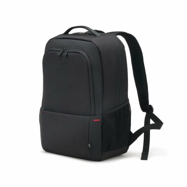 DICOTA Eco Backpack Plus BASE 13-15.6" čierna / batoh s vreckom na notebook / 24 L / polyester + recyklovaný plast