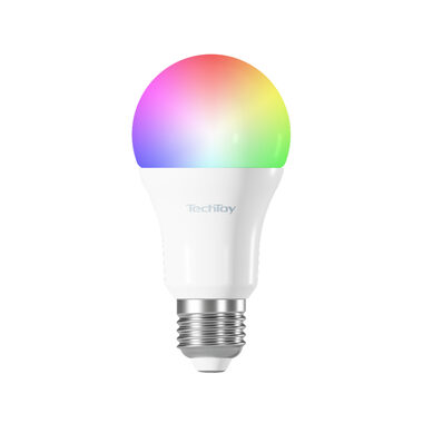TechToy Smart Bulb RGB 9W E27 ZigBee / 806lm / 2200-6500K / Energetická trieda F