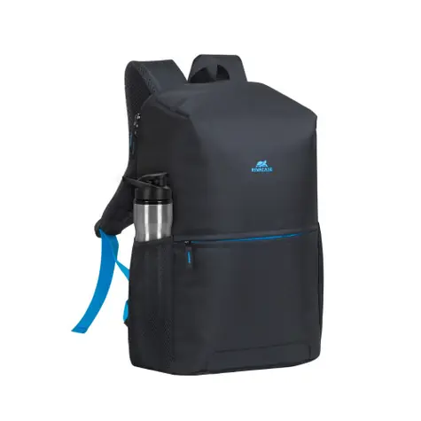 Riva Case 8068 čierna / set batoh na notebook 15.6" + športová fľaša 750ml